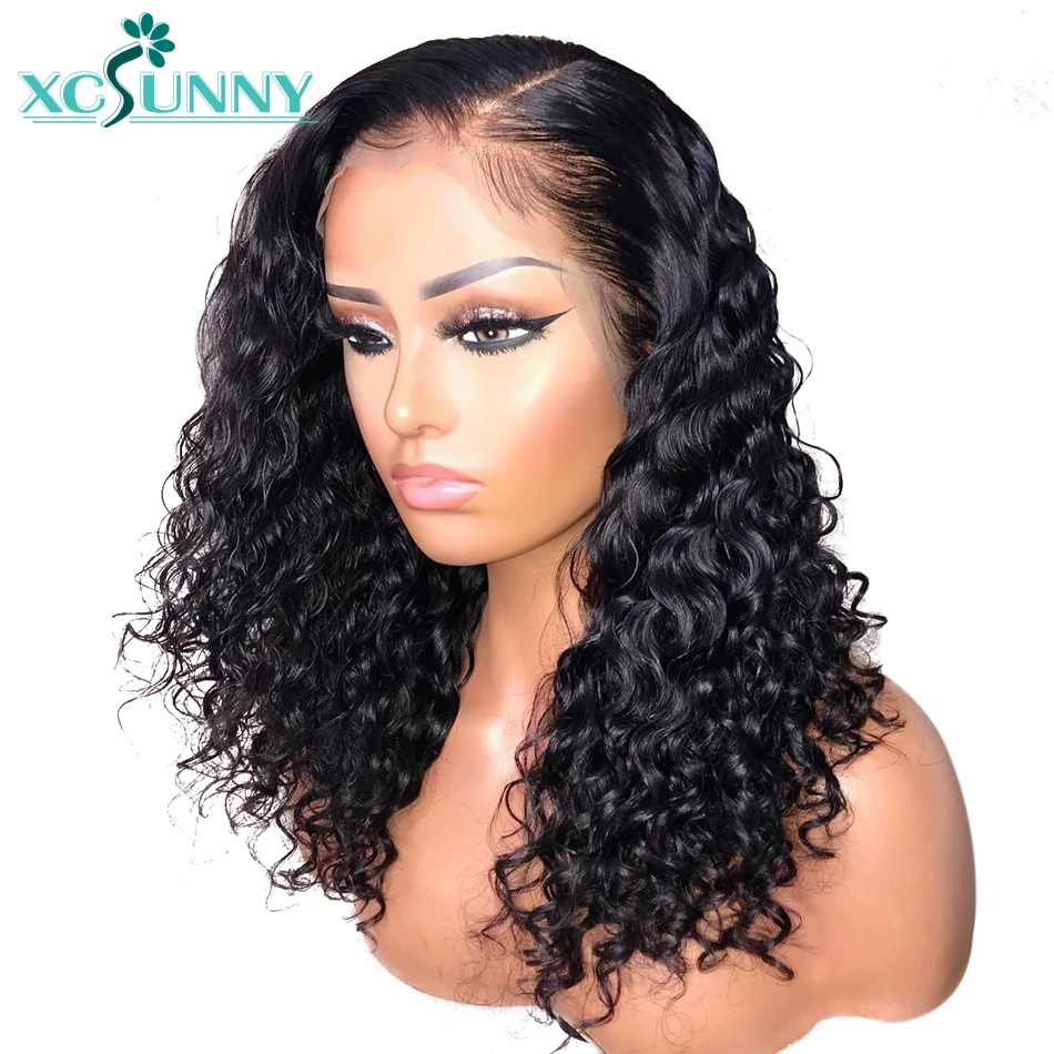 Curly Human Hair Wig Pre Plucked Glueless Full Lace Wigs Remy Brazilian Hair Bleached Knots For Women With Baby Hair xcsunny
Curly Human Hair Wig Pre Plucked Glueless Full Lace Wigs Remy Brazilian Hair Bleached Knots For Women With Baby Hair xcsunny