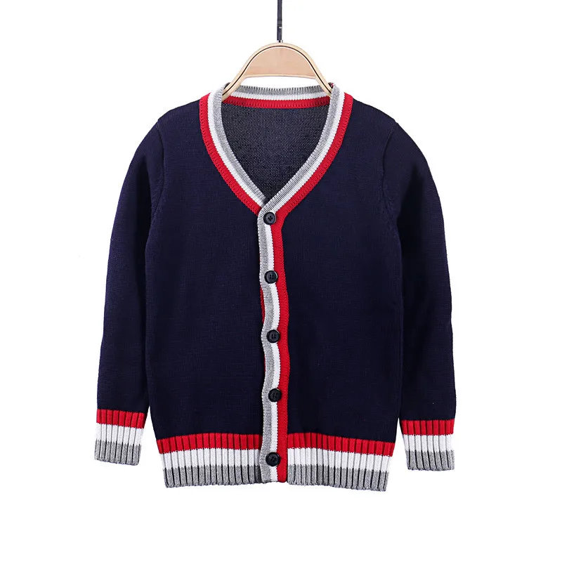 Autumn Knitted Kids Cardigan Sweater Preppy Teenagers Clothing England Style Girls Cardigans Pure Color Cotton Sweaters for Boys
Autumn Knitted Kids Cardigan Sweater Preppy Teenagers Clothing England Style Girls Cardigans Pure Color Cotton Sweaters for Boys