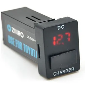 Car Interface USB Charger output 5V 3.0A USB Port Socket Charger with DC Voltage LCD Display for TOYOTA VIGO FJ for smart phone
Car Interface USB Charger output 5V 3.0A USB Port Socket Charger with DC Voltage LCD Display for TOYOTA VIGO FJ for smart phone