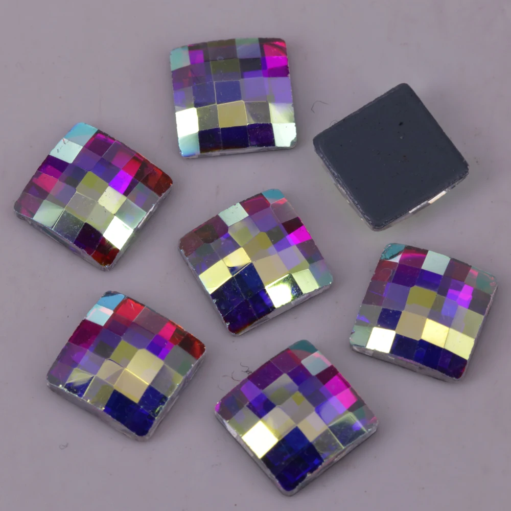 High Quality 8mm Crystal AB Square Chessboard Hotfix Rhinestones / Iron On Flat Back Crystal Stones
High Quality 8mm Crystal AB Square Chessboard Hotfix Rhinestones / Iron On Flat Back Crystal Stones
