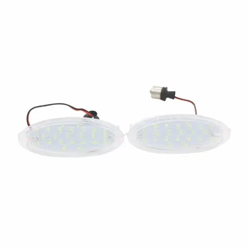 

2pcs 18 LED Canbus Number License Plate light Plate Lamp Car Bulbs for Opel Astra F hatchback Corsa B Vectra B Agila A-A Tigra A