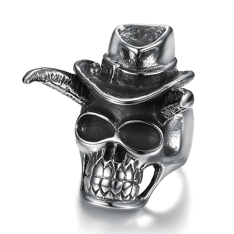 skull horn rings for men women (1)