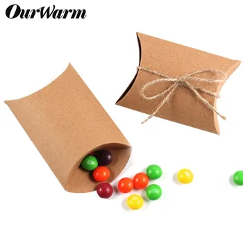 OurWarm 50Pcs Kraft Paper Candy Box Chocolate Dessert Bag Kids Gifts for Guests Wedding Baptism Birthday Party Decorations
OurWarm 50Pcs Kraft Paper Candy Box Chocolate Dessert Bag Kids Gifts for Guests Wedding Baptism Birthday Party Decorations