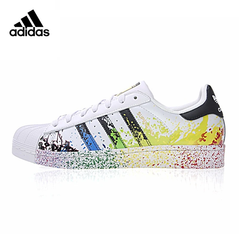 Adidas Clover Superstar Gold Label Men or Women Skateboarding Shoes,Non-slip Shock Absorbing Wearable D70351,EUR Size U
Adidas Clover Superstar Gold Label Men or Women Skateboarding Shoes,Non-slip Shock Absorbing Wearable D70351,EUR Size U