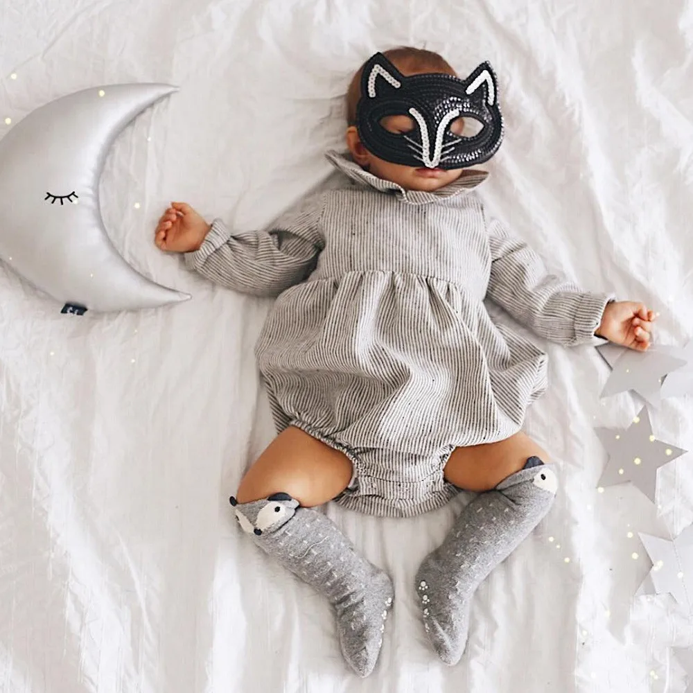 Newborn Infant Baby Boy Girl Long Sleeve Striped warm spring autumn cotton romper Playsuit Baby Girls Clothing Infant Costume
Newborn Infant Baby Boy Girl Long Sleeve Striped warm spring autumn cotton romper Playsuit Baby Girls Clothing Infant Costume