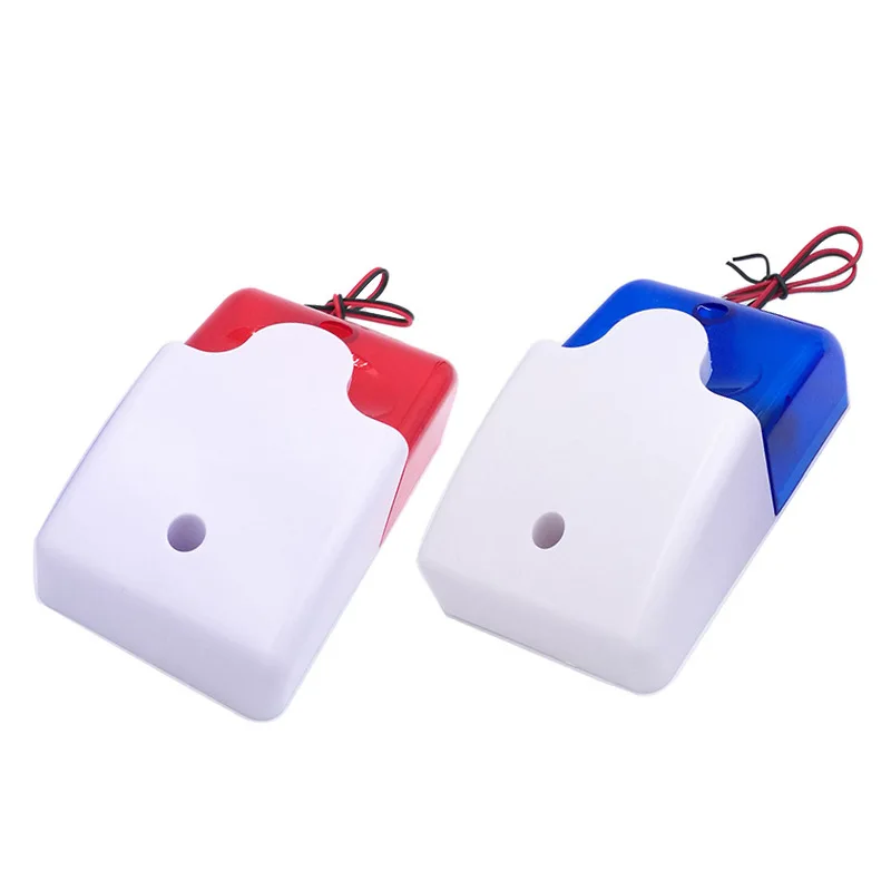 Wired strobe siren mini indicator light sound alarm lamp HH-103 flashing light red 12V 24V 220V
Wired strobe siren mini indicator light sound alarm lamp HH-103 flashing light red 12V 24V 220V