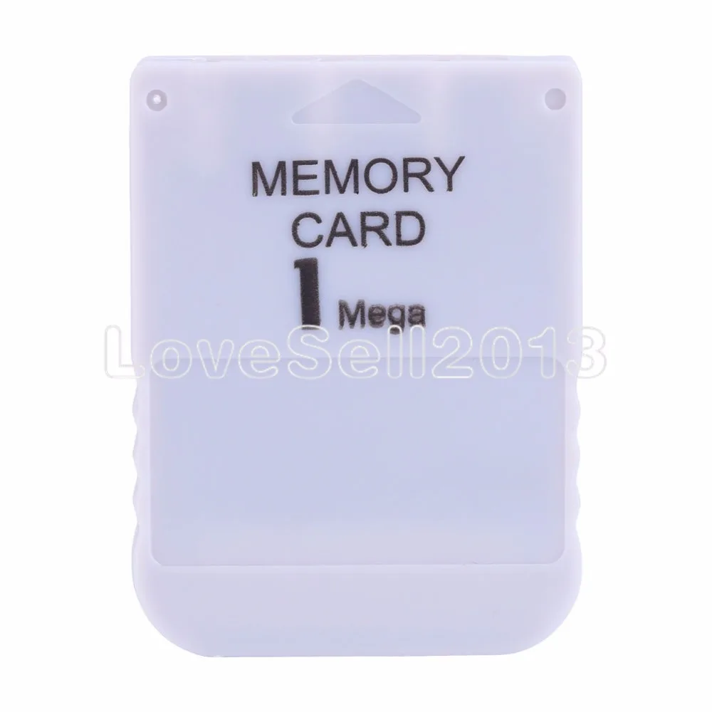 White 1MB 1 MB 1M Memory Card For Playstation One For PS1 one PSX Game System Gamers Wholesale 100% New Origin
White 1MB 1 MB 1M Memory Card For Playstation One For PS1 one PSX Game System Gamers Wholesale 100% New Origin