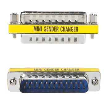 2Pcs DB25 Mini Gender Changer 25 Pin Converter Adapter Serial Extended Adapte X6HA
2Pcs DB25 Mini Gender Changer 25 Pin Converter Adapter Serial Extended Adapte X6HA