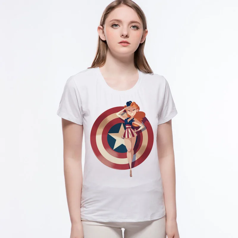 New Captain America Shield Civil War Tee Kawaii Fuuny Women's T-shirts Short Sleeve Male Tops Fitness Clothing Male Tops L8-19
New Captain America Shield Civil War Tee Kawaii Fuuny Women's T-shirts Short Sleeve Male Tops Fitness Clothing Male Tops L8-19