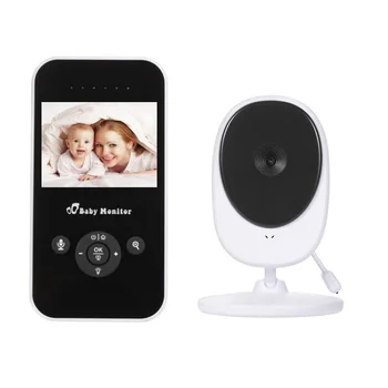 810M electronic nanny babyphone camera 2.4 inch LCD IR Night Light Vision Intercom 4 Lullabies Temperature Monitor 2X Zoom
810M electronic nanny babyphone camera 2.4 inch LCD IR Night Light Vision Intercom 4 Lullabies Temperature Monitor 2X Zoom