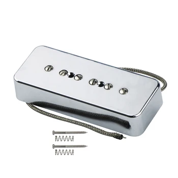 NEW 1PCS Vintage Alnico 5 P90 P 90 Electric Guitar Bridge Pickup Soap Bar Chrome For LP
NEW 1PCS Vintage Alnico 5 P90 P 90 Electric Guitar Bridge Pickup Soap Bar Chrome For LP