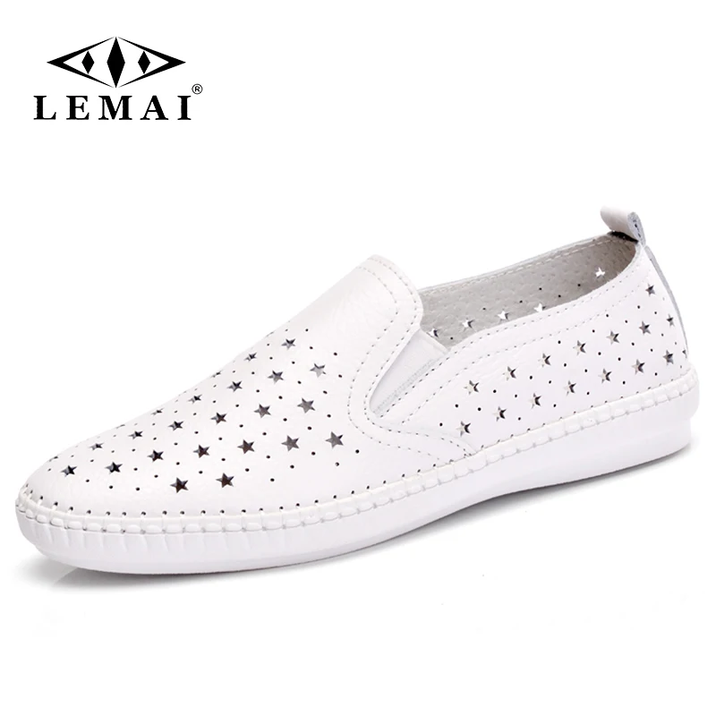 2018 New Summer Women Shoes Genuine Leather Flats Shoes Female Casual Flat Woman Loafers Leather Black Flat
2018 New Summer Women Shoes Genuine Leather Flats Shoes Female Casual Flat Woman Loafers Leather Black Flat