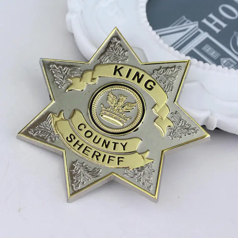 dongsheng The Walking Dead Badge Uniform Star King County Sheriff Letter Badge Brooch Gaes Cosplay Lapel Pin Brooches -40
dongsheng The Walking Dead Badge Uniform Star King County Sheriff Letter Badge Brooch Gaes Cosplay Lapel Pin Brooches -40