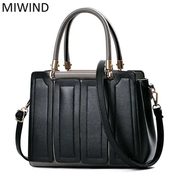 Free Shipping MIWIND Fashion Handbags Famous Brand Bags High Quality Buckle Handbags Women PU Leather Shoulder Bag WU2650
Free Shipping MIWIND Fashion Handbags Famous Brand Bags High Quality Buckle Handbags Women PU Leather Shoulder Bag WU2650