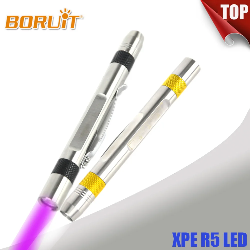 BORUIT Portable 365nm UV Flashlight Led Linterna Waterproof Hand Lantern Ultraviolet Pocket Detector Tactical Lamp For Hunting
BORUIT Portable 365nm UV Flashlight Led Linterna Waterproof Hand Lantern Ultraviolet Pocket Detector Tactical Lamp For Hunting