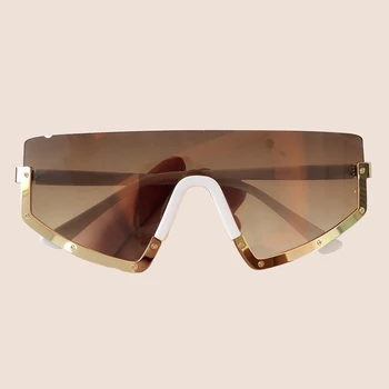Goggles Sunglasses Men Brand Designer One Piece Oversized Sunglasses Women Shades UV400
Goggles Sunglasses Men Brand Designer One Piece Oversized Sunglasses Women Shades UV400