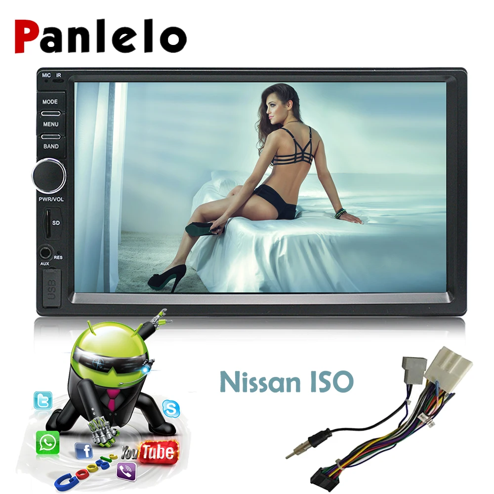 Panlelo Auto Radio 2 Din 7 Inch Android Car Stereo Audio Bluetooth Wifi FM Radio Video Player GPS Navigation for Nissan Dvr/Dab
Panlelo Auto Radio 2 Din 7 Inch Android Car Stereo Audio Bluetooth Wifi FM Radio Video Player GPS Navigation for Nissan Dvr/Dab