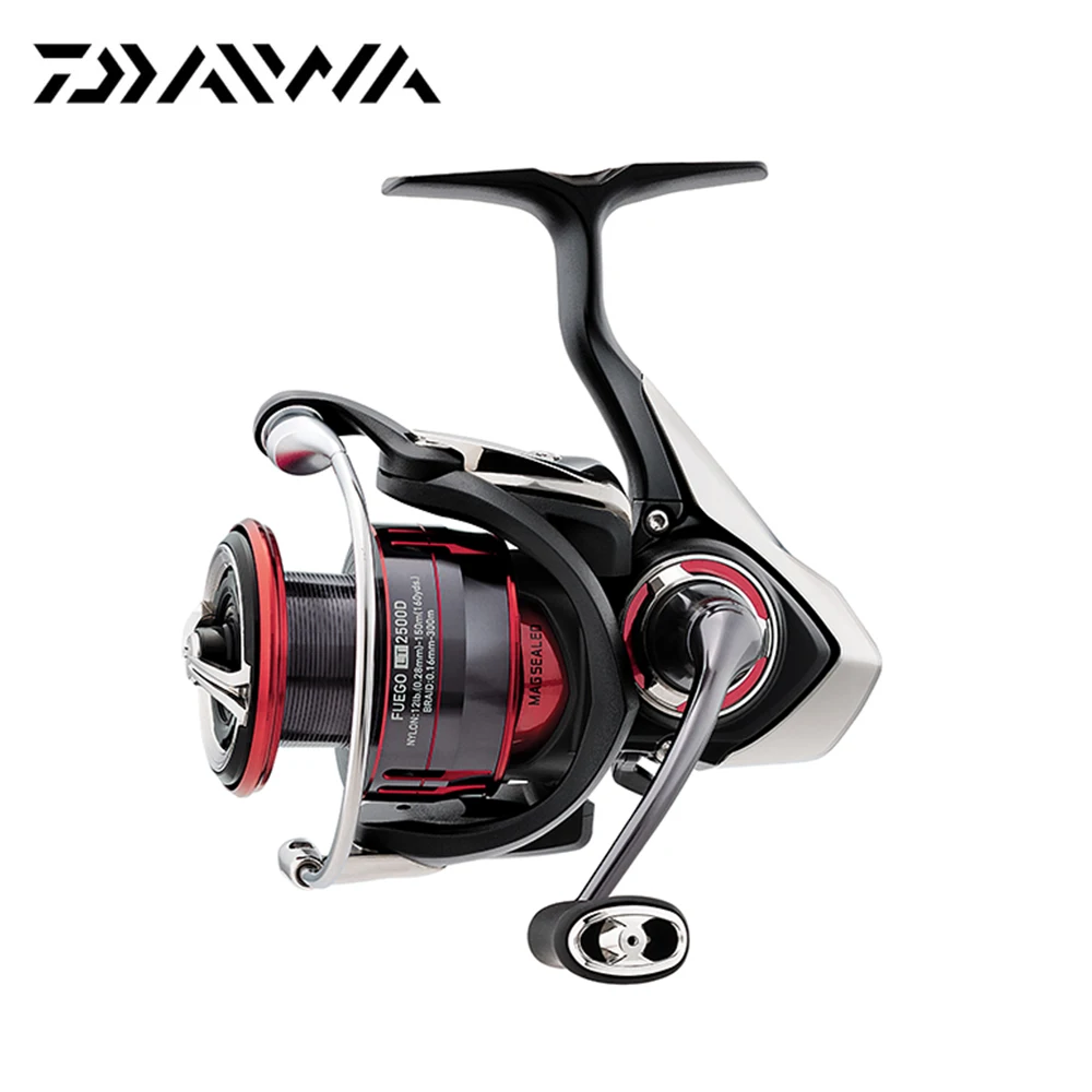 2018 New Daiwa FUEGO LT Spinning Reel 6.2/ 5.2 Gear Ratio 6+1 Ball Bearings 1000-6000 Series Carbon Light Air Rotor Fishing Reel
2018 New Daiwa FUEGO LT Spinning Reel 6.2/ 5.2 Gear Ratio 6+1 Ball Bearings 1000-6000 Series Carbon Light Air Rotor Fishing Reel