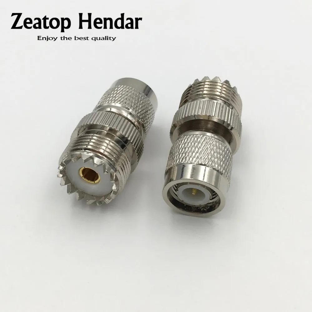 2Pcs Brass TNC Male Jack to UHF SO239 Female Plug RF Straight Coaxial Adapter UHF to TNC Connector for Radio Antenna
2Pcs Brass TNC Male Jack to UHF SO239 Female Plug RF Straight Coaxial Adapter UHF to TNC Connector for Radio Antenna
