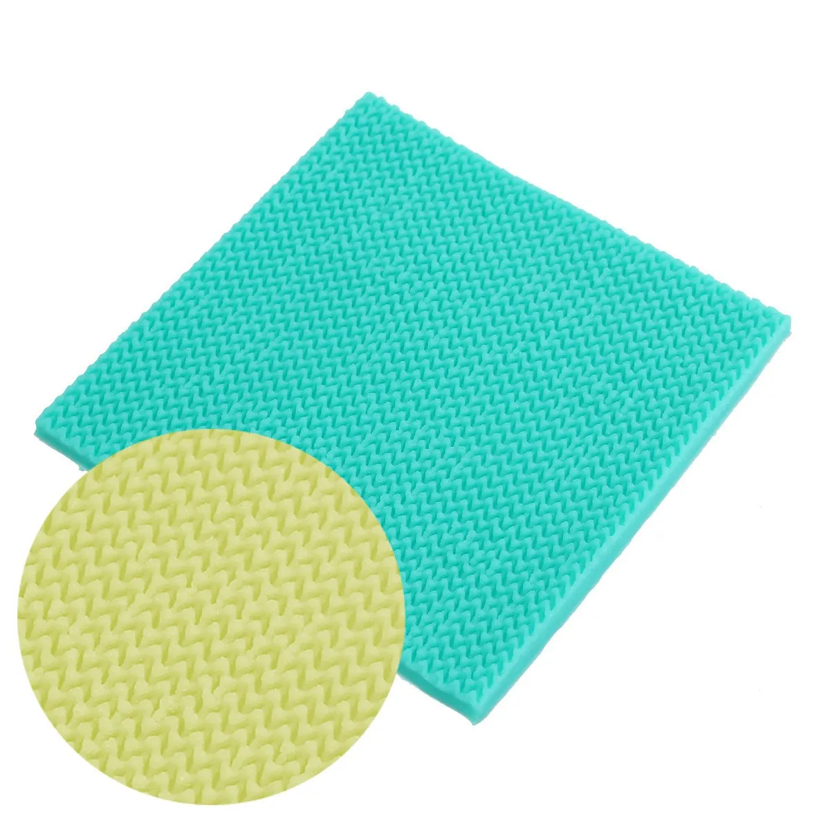 Fondant Silicone Embossed Mat Mold Knitting Sweater Texture Wool Pace Dry Embossing Pad Baking Mold Product
Fondant Silicone Embossed Mat Mold Knitting Sweater Texture Wool Pace Dry Embossing Pad Baking Mold Product