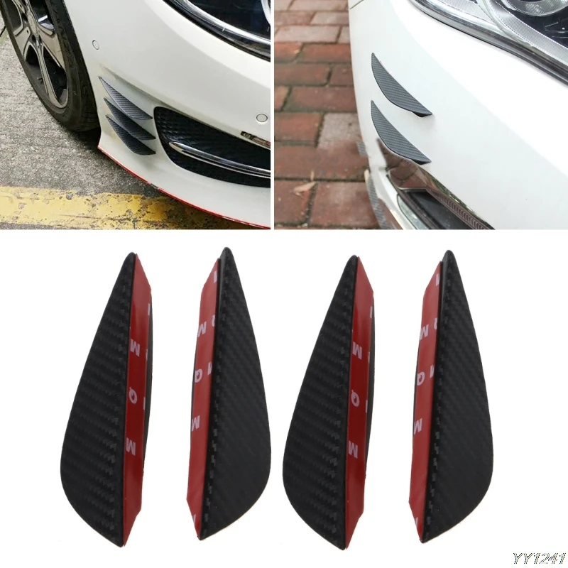 4PCS Universal Fit Front Bumper Lip Splitter Fins Body Spoiler Pro Vehicle Spoiler Wing Auto Replacement Reduce Force-Y11
4PCS Universal Fit Front Bumper Lip Splitter Fins Body Spoiler Pro Vehicle Spoiler Wing Auto Replacement Reduce Force-Y11