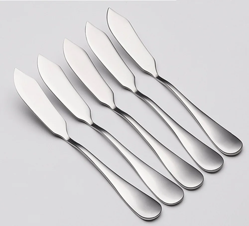 6pcs Butter knives for 6 Person 304 Stainless Steel Butter Knife Cheese Dessert Jam Spreaders Cream Knifes Western Cutlery Break
6pcs Butter knives for 6 Person 304 Stainless Steel Butter Knife Cheese Dessert Jam Spreaders Cream Knifes Western Cutlery Break