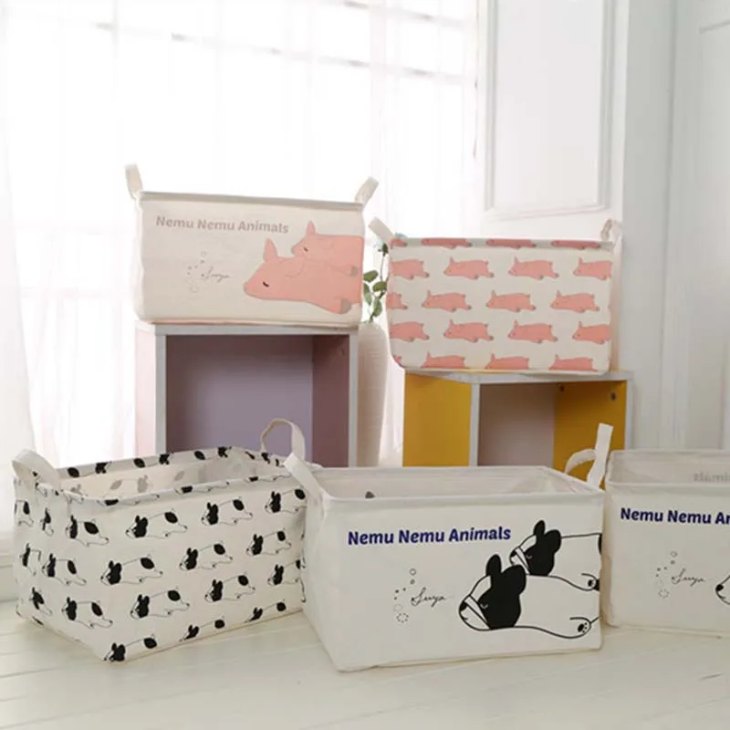 Loozykit Fabric Folding Storage Boxs With Handle Laundry Basket Cloth Washing Storage Box Toy Organizer Debris Finishing Large
Loozykit Fabric Folding Storage Boxs With Handle Laundry Basket Cloth Washing Storage Box Toy Organizer Debris Finishing Large