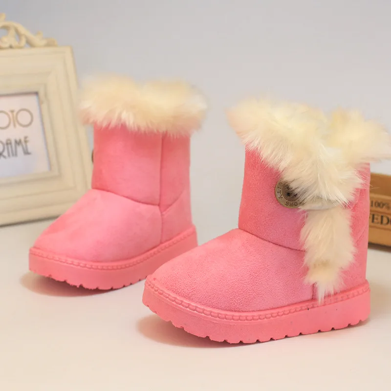 2016 Winter Children Boots Thick Warm Shoes Cotton-Padded Suede Buckle Boys Girls Boots Boys Kids Shoes Insoles 13.5-20.5CM
2016 Winter Children Boots Thick Warm Shoes Cotton-Padded Suede Buckle Boys Girls Boots Boys Kids Shoes Insoles 13.5-20.5CM