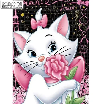 5D DIY Diamond Painting Cartoon Full Square Rhinestone Mosaic Diamond Embroidery Cross stitch Kits Cat Home Decoration
5D DIY Diamond Painting Cartoon Full Square Rhinestone Mosaic Diamond Embroidery Cross stitch Kits Cat Home Decoration