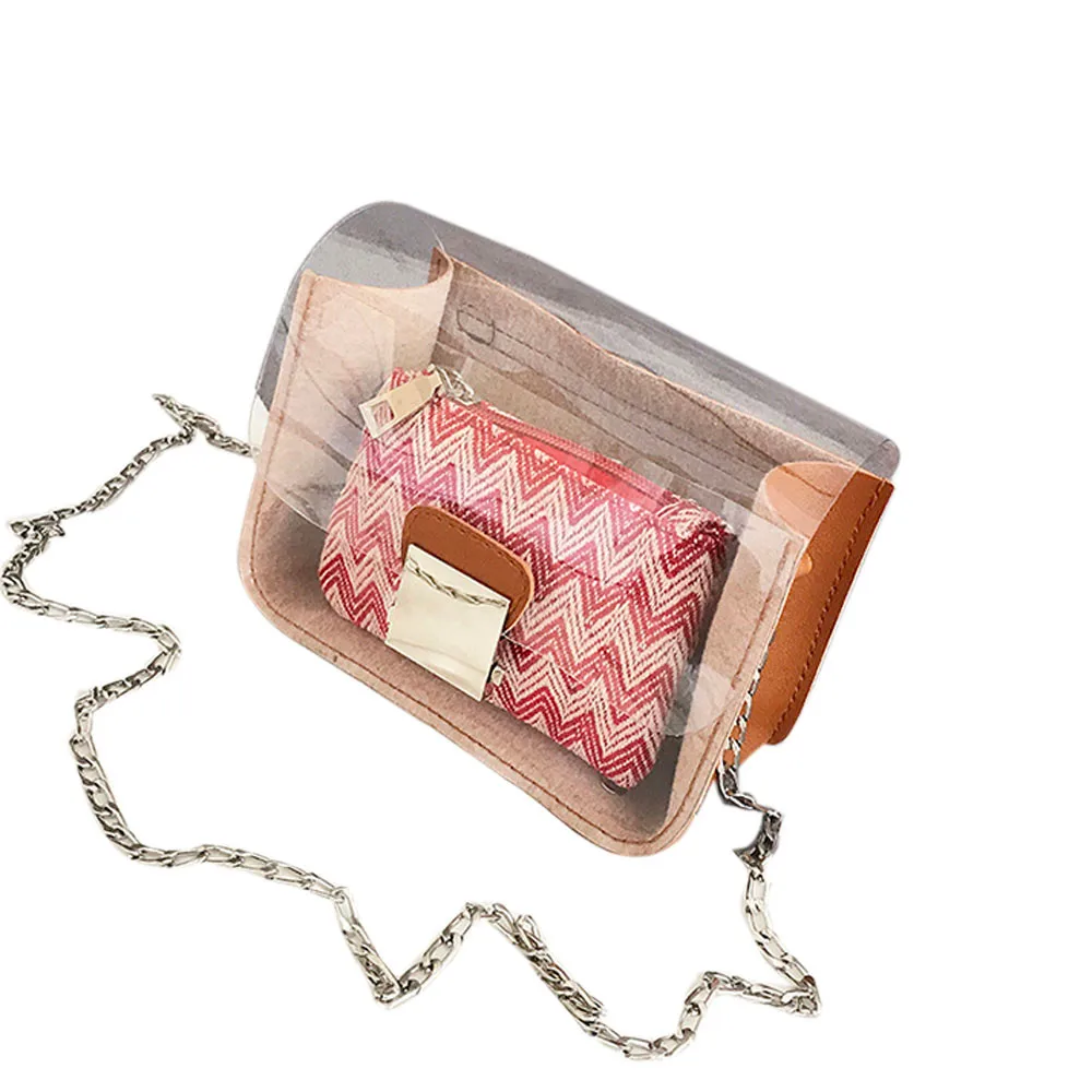 Women Transparent Bag Clear PVC Jelly Small Tote Messenger Bags Laser Shoulder Bags Female Lady Sac Femme Bandoulier A3
Women Transparent Bag Clear PVC Jelly Small Tote Messenger Bags Laser Shoulder Bags Female Lady Sac Femme Bandoulier A3