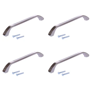4pcs Simple Modern Cabinet Pull Handle High-End Drawer Wardrobe Doorknob Knobs And Handles (2140-128MM Pitch-Row) - Silver
4pcs Simple Modern Cabinet Pull Handle High-End Drawer Wardrobe Doorknob Knobs And Handles (2140-128MM Pitch-Row) - Silver