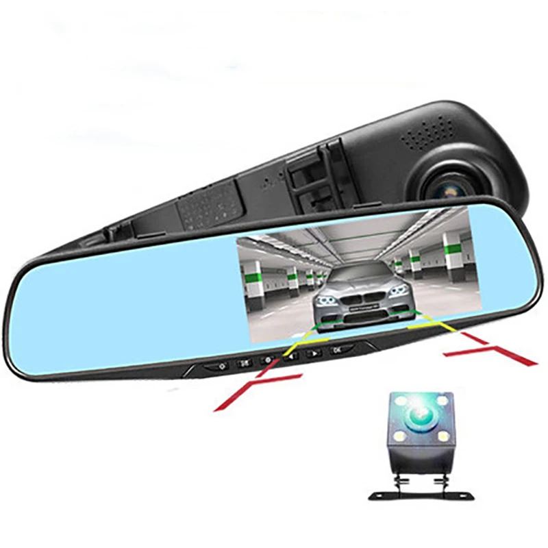 Full Hd 1080p Car Dvr Camera Auto 4.3 Inch Rearview Mirror Digital Video Recorder Dual Lens Registratory Camcorder
Full Hd 1080p Car Dvr Camera Auto 4.3 Inch Rearview Mirror Digital Video Recorder Dual Lens Registratory Camcorder