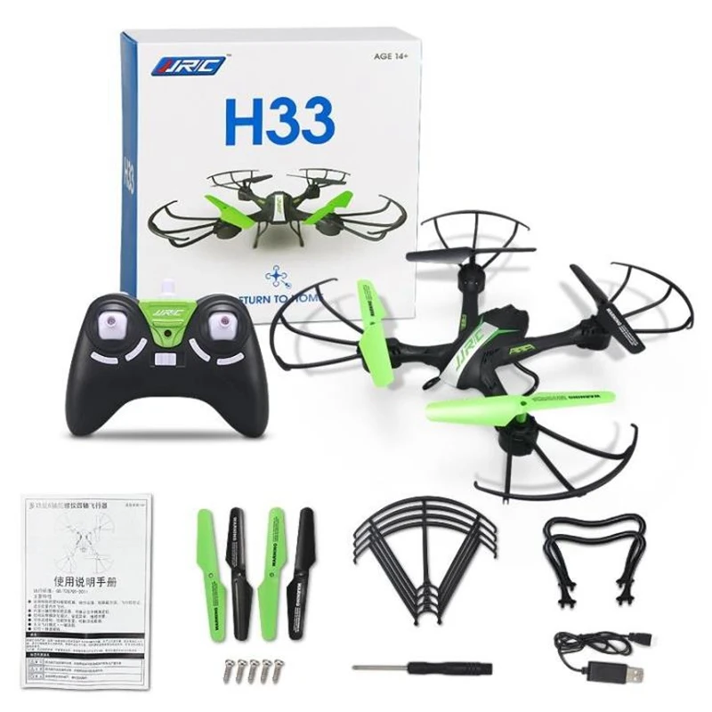 Jjrc H33 Mini Drone Rc Quadcopter 6-axis Helicopter 4CH Quadrocopter One Key Return Drons Toys For Children RC HeliCopter Model
Jjrc H33 Mini Drone Rc Quadcopter 6-axis Helicopter 4CH Quadrocopter One Key Return Drons Toys For Children RC HeliCopter Model