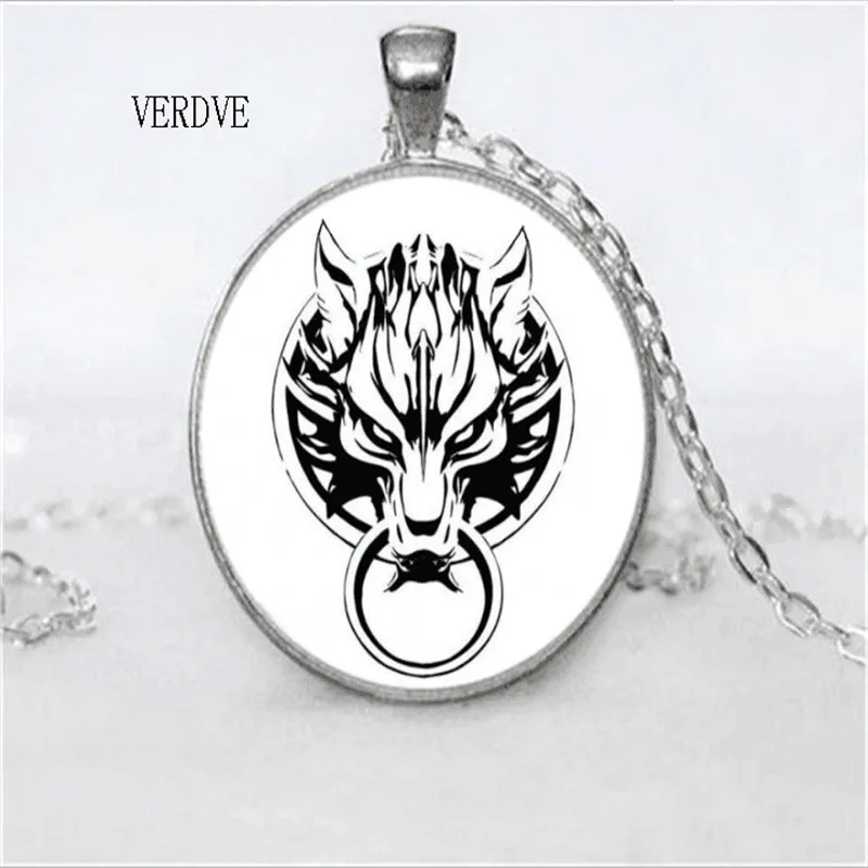 tri-color optional Final Fantasy Wolf head crystal glass pendant necklace jewelry
tri-color optional Final Fantasy Wolf head crystal glass pendant necklace jewelry