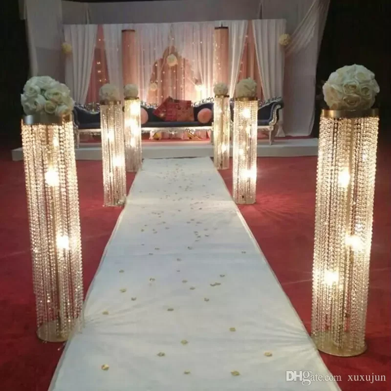 6pcs/lot New arrival 120cm tall 20cm diameter acrylic crystal wedding road lead wedding centerpiece event party decoration
6pcs/lot New arrival 120cm tall 20cm diameter acrylic crystal wedding road lead wedding centerpiece event party decoration
