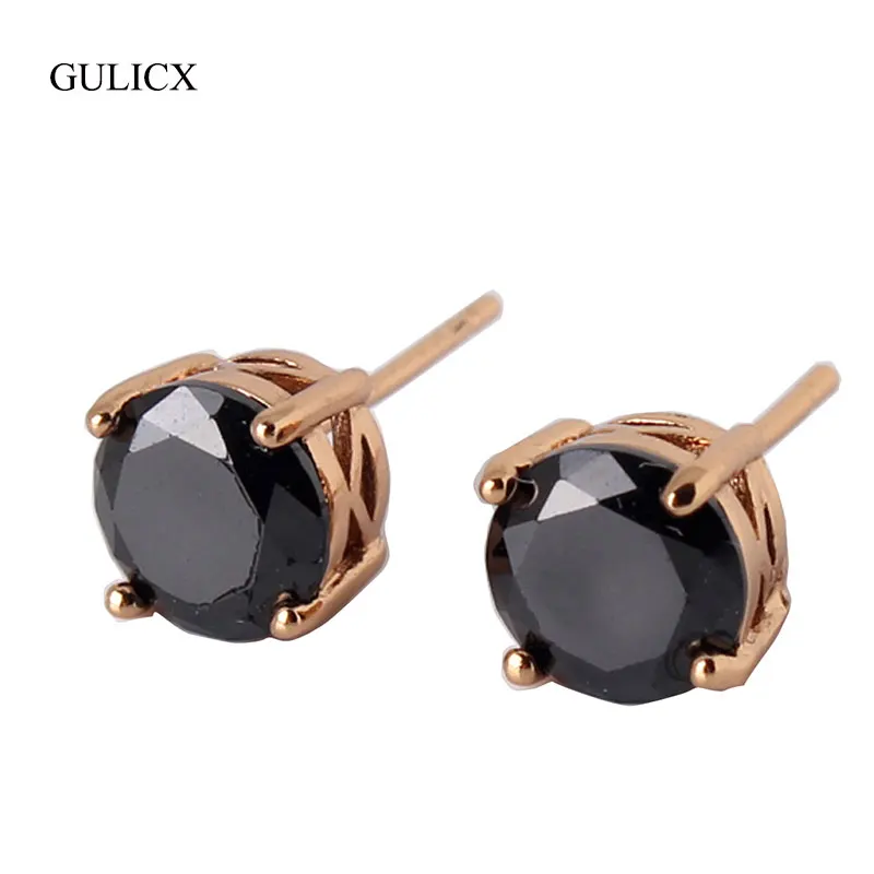 Small Zircon Crystal Stud Earrings 2017 Fashion Gold-color Earring Black Crystal Stud Earrings for Women Jewelry E033b
Small Zircon Crystal Stud Earrings 2017 Fashion Gold-color Earring Black Crystal Stud Earrings for Women Jewelry E033b