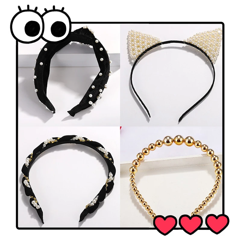 Miwens Newest Pearl Cat-Ears Crystal Cloth Big Trendy Hairbands For Girls Sexy Cute Hairwear Handmade Wholesale Jewelry INS A832
Miwens Newest Pearl Cat-Ears Crystal Cloth Big Trendy Hairbands For Girls Sexy Cute Hairwear Handmade Wholesale Jewelry INS A832