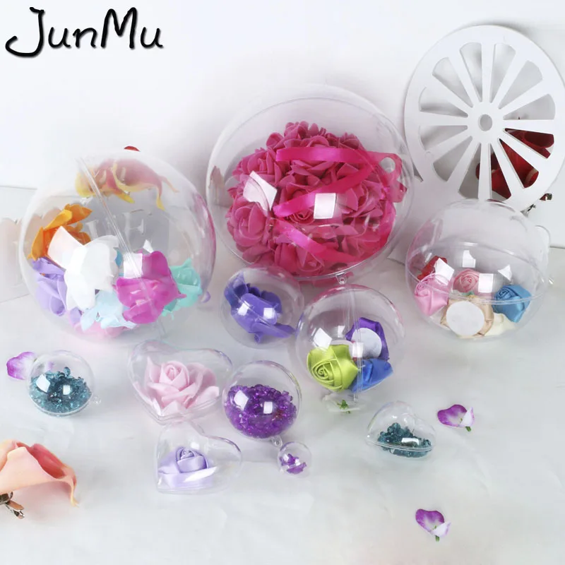 10Pcs 80mm DIY Christmas Decoration Clear Plastic Balls Transparent Bauble Xmas Ornament Candy Ball Romantic Tree Wedding Gift
10Pcs 80mm DIY Christmas Decoration Clear Plastic Balls Transparent Bauble Xmas Ornament Candy Ball Romantic Tree Wedding Gift
