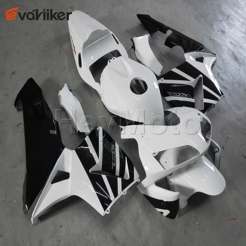 

Customised color ABS fairing for CBR600RR 2003 2004 white black F5 03 04 Painted Injection mold motorcycle panels