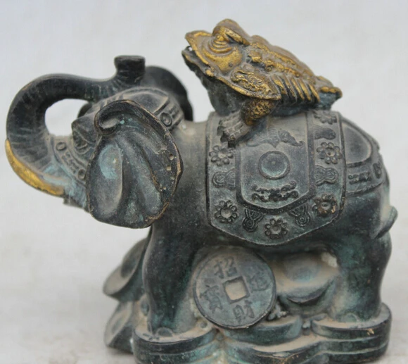 R0717 Details about 4" Old China Fengshui Bronze Gild Wealth Golden Toad Spittor On Elephant Statue B0403
R0717 Details about 4" Old China Fengshui Bronze Gild Wealth Golden Toad Spittor On Elephant Statue B0403