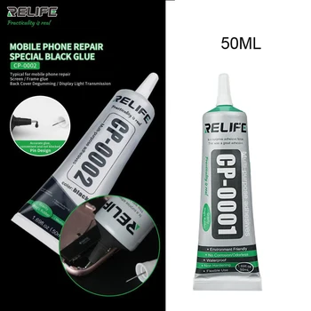 RELIFE Glue Latest Mobile Phone Repair Special Glue RELIFE CP-0001 Transparent CP-0002 Black Glue For Screen Frame Repair Tool
RELIFE Glue Latest Mobile Phone Repair Special Glue RELIFE CP-0001 Transparent CP-0002 Black Glue For Screen Frame Repair Tool