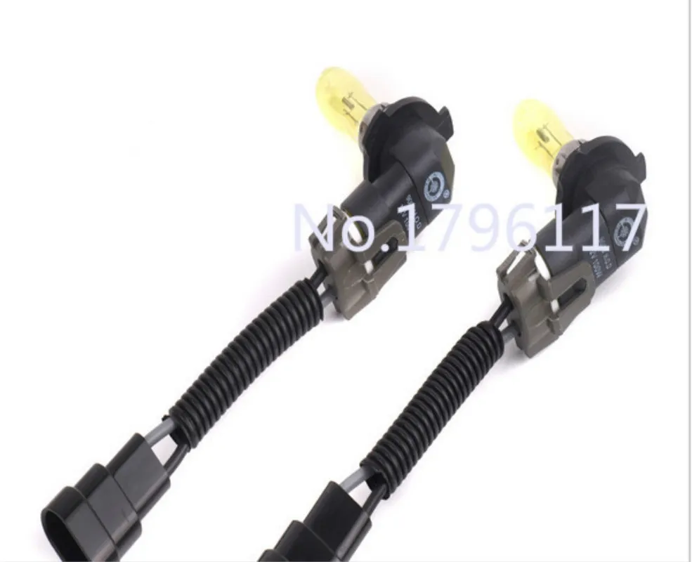 2x 9006 HB4 DC12V 100W 3350K Xenon Yellow Car Head Light Fog Lamp Bulbs & Heat proof ceramic plug & heavy duty wiring connection
2x 9006 HB4 DC12V 100W 3350K Xenon Yellow Car Head Light Fog Lamp Bulbs & Heat proof ceramic plug & heavy duty wiring connection