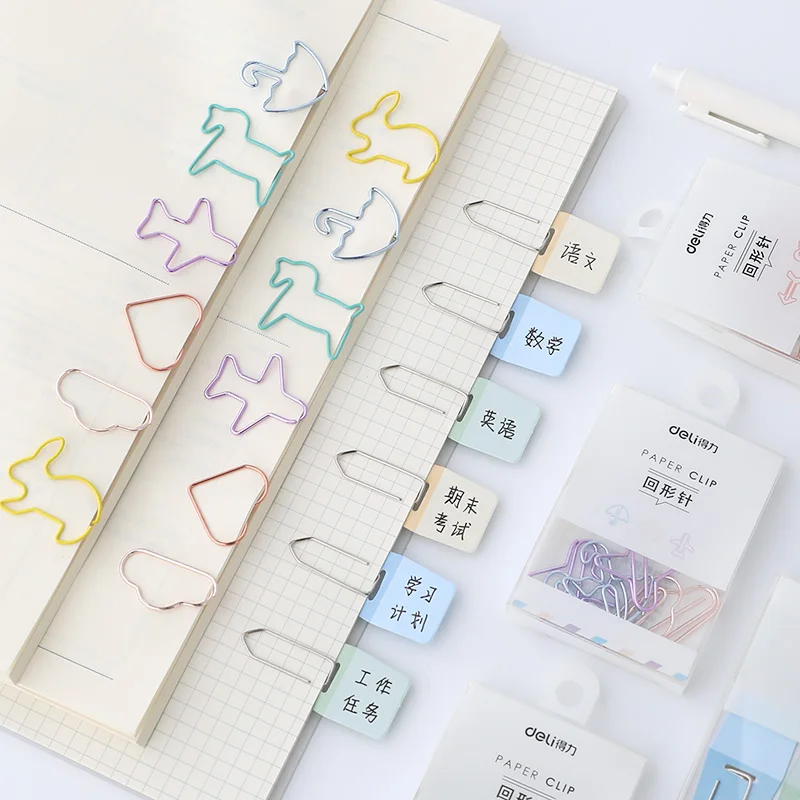 TUNACOCO Creative Metal clips cartoon shape paper clips Color clips mini clip Multifunctional metal bookmark kawaii qt1710107
TUNACOCO Creative Metal clips cartoon shape paper clips Color clips mini clip Multifunctional metal bookmark kawaii qt1710107