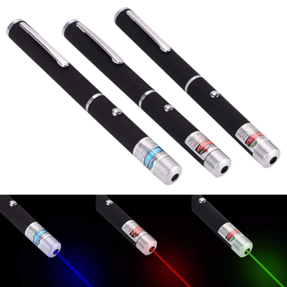 Linterna exterior profesional de alta potencia Lazer 530nm Verde Potente indicador l/áser Port/átil Presentador Puntero Pluma Luces de haz visibles