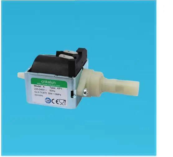 KP1 AC 220V - 240V 35W 1.5MPa Micro electromagnetic Solenoid Pump for Steam lampblack machine generator
KP1 AC 220V - 240V 35W 1.5MPa Micro electromagnetic Solenoid Pump for Steam lampblack machine generator