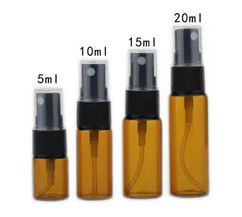 100pcs/lot Empty Amber Glass Spray Bottle Glass Sprayer Bottles Perfume Container Refillable Cosmetic Atomizer For Tarvel Gift
100pcs/lot Empty Amber Glass Spray Bottle Glass Sprayer Bottles Perfume Container Refillable Cosmetic Atomizer For Tarvel Gift