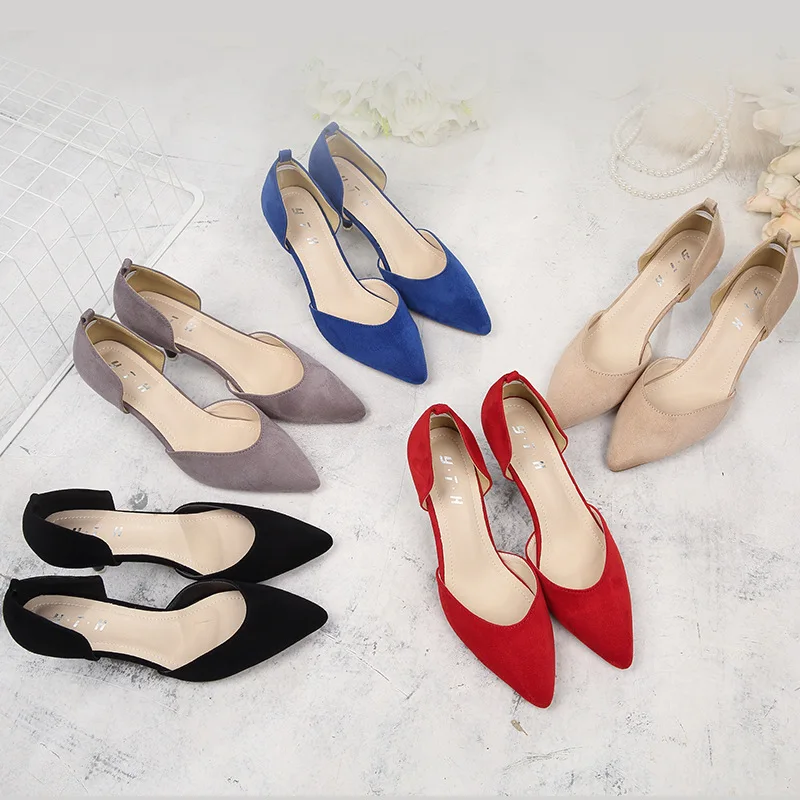 Women Shoes Pumps OL Office Lady Shoes Flock Fashion Spring Buckle 6CM Thin High Heels Woman Shoes
Women Shoes Pumps OL Office Lady Shoes Flock Fashion Spring Buckle 6CM Thin High Heels Woman Shoes