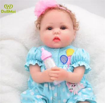 Bebes reborn 18"40cm silicone reborn baby dolls toys for children birthday gift newborn babies dolls alive
Bebes reborn 18"40cm silicone reborn baby dolls toys for children birthday gift newborn babies dolls alive