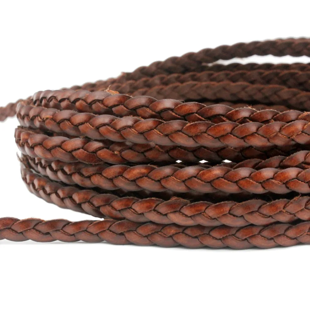 Aaazee 2 Yards 7mm PU Faux Leather Braided for Jewelry Making Bracelet Soft and Flexible Distressed Dark Brown/Black/Tan
Aaazee 2 Yards 7mm PU Faux Leather Braided for Jewelry Making Bracelet Soft and Flexible Distressed Dark Brown/Black/Tan