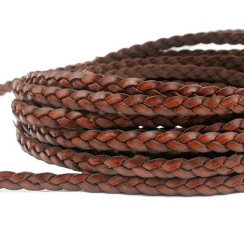 2 Yards 7mm PU Faux Leather Braided for Jewelry Making Bracelet Soft and Flexible Distressed Dark Brown/Black/Tan
2 Yards 7mm PU Faux Leather Braided for Jewelry Making Bracelet Soft and Flexible Distressed Dark Brown/Black/Tan